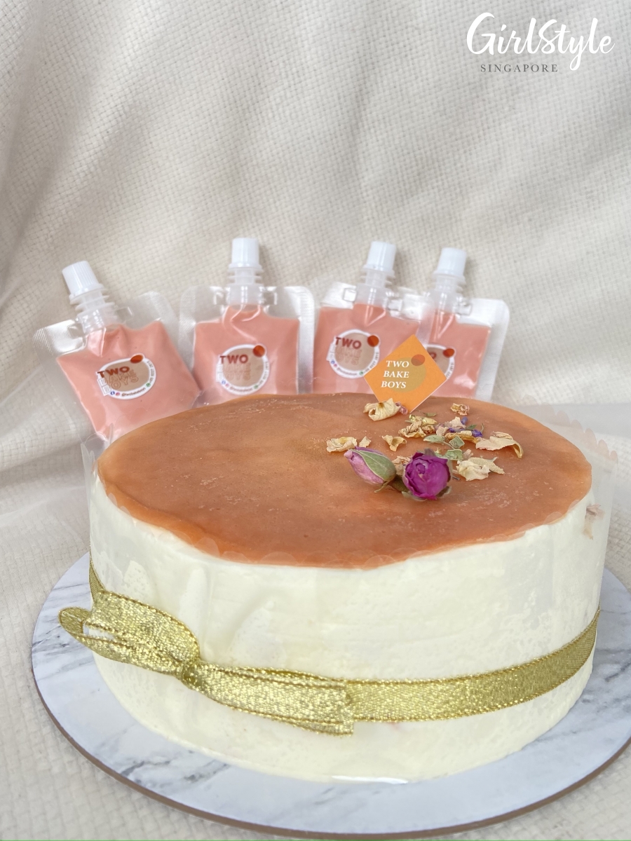 Two Bake Boys Thai Rose Tea crepe cake