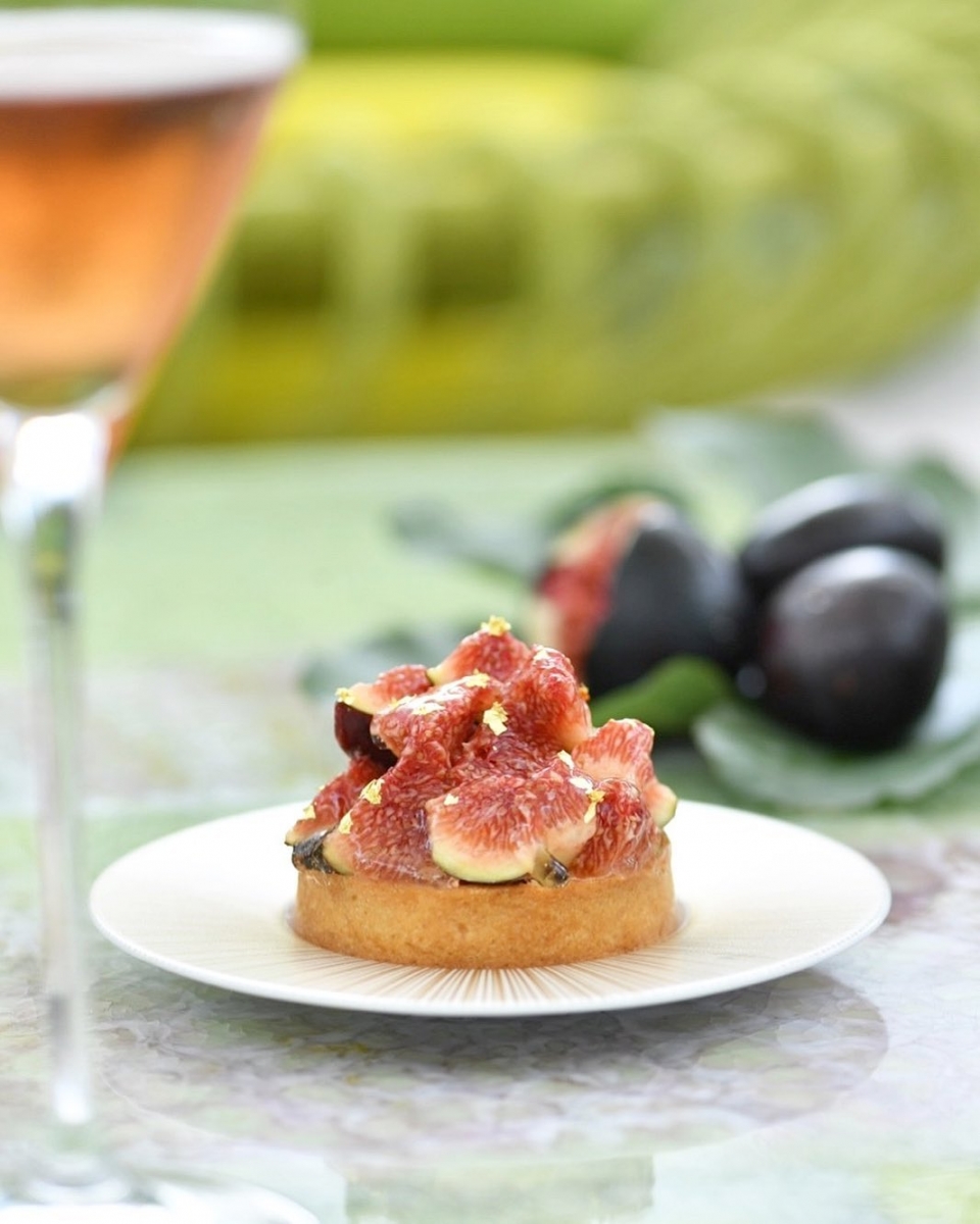 Louis Vuitton fig tart