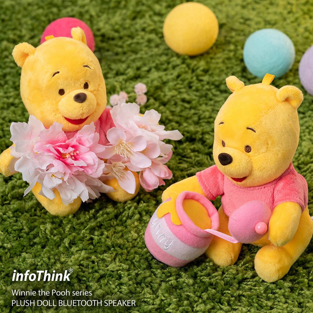 infothink winnie the pooh speaker plush