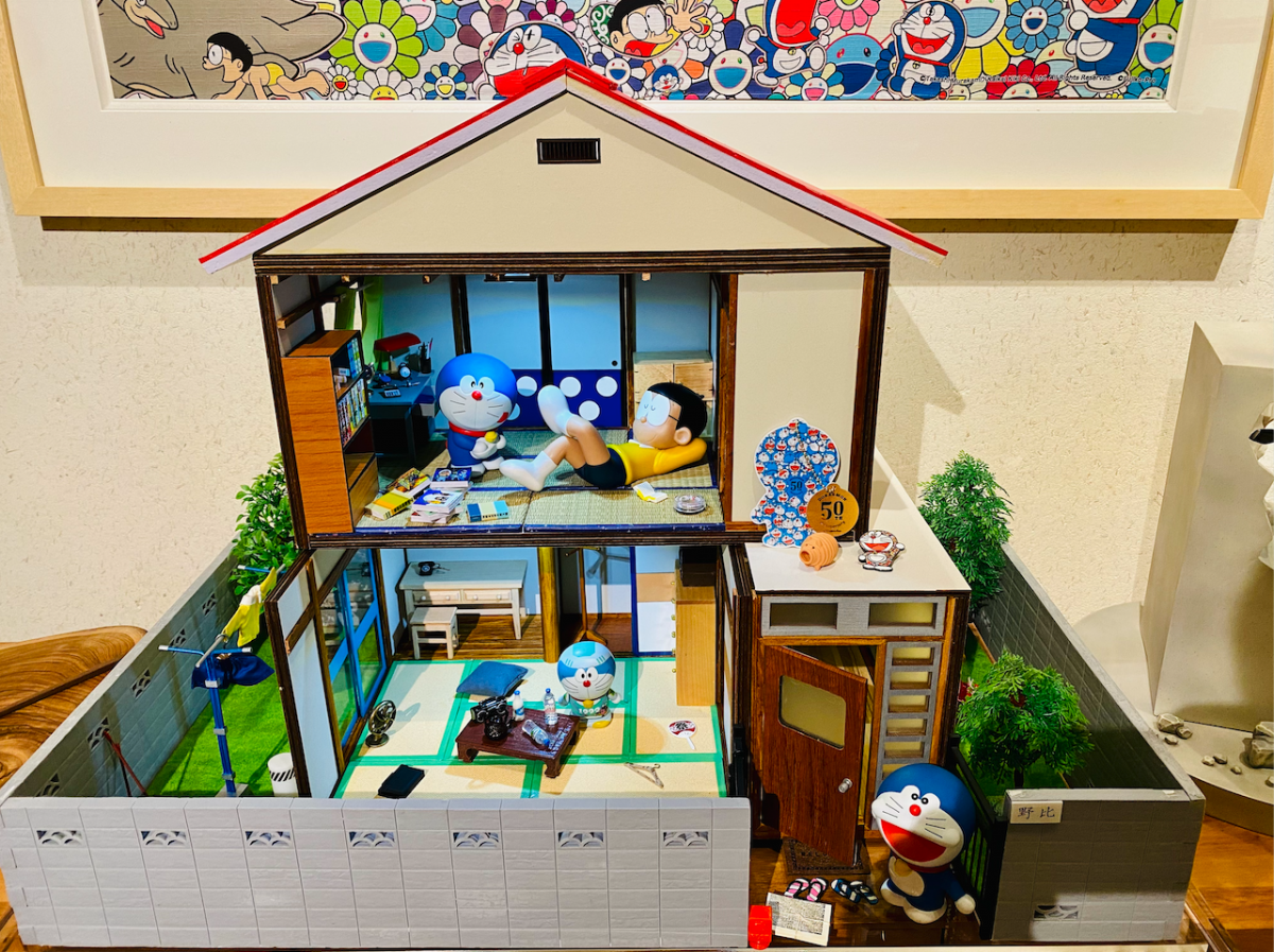 handmade doraemon house