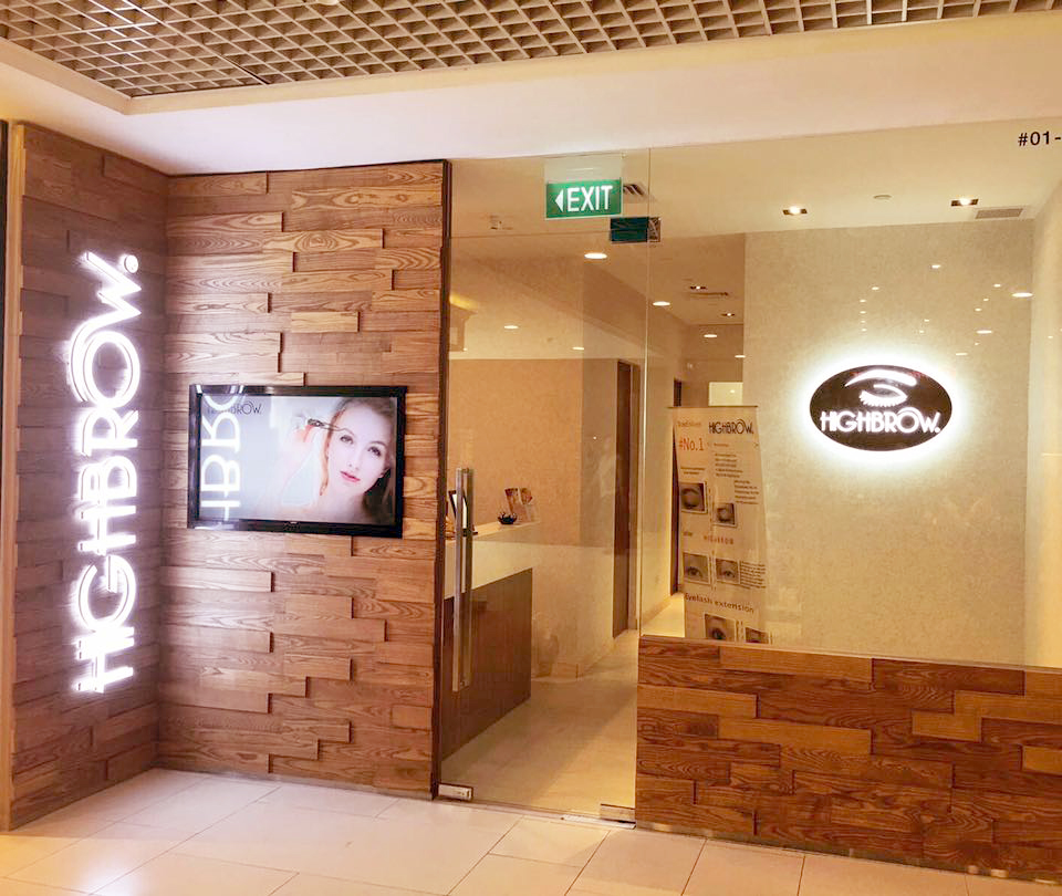 Highbrow Singapore eyebrow embroidery