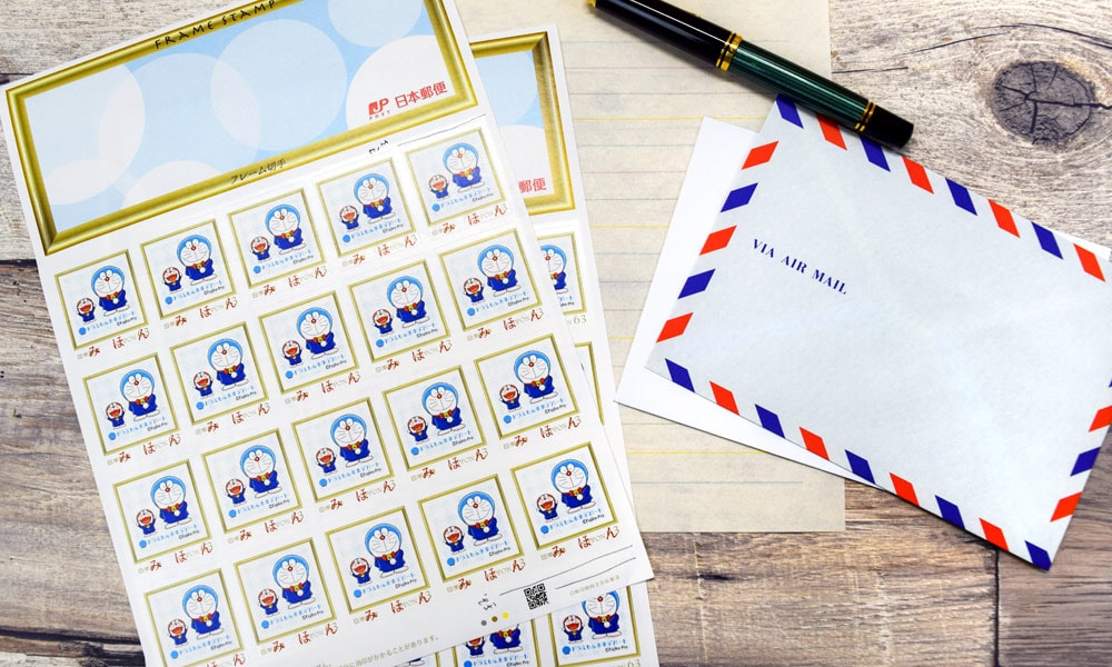 dorarmon department store tokyo stamps