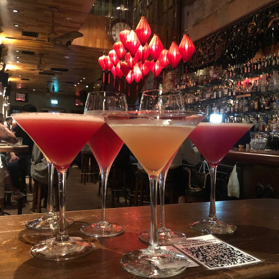 Martinis at No. 5 Emerald Hill