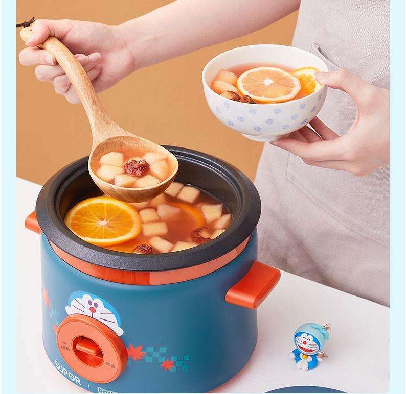 Doraemon rice cooker used for soup
