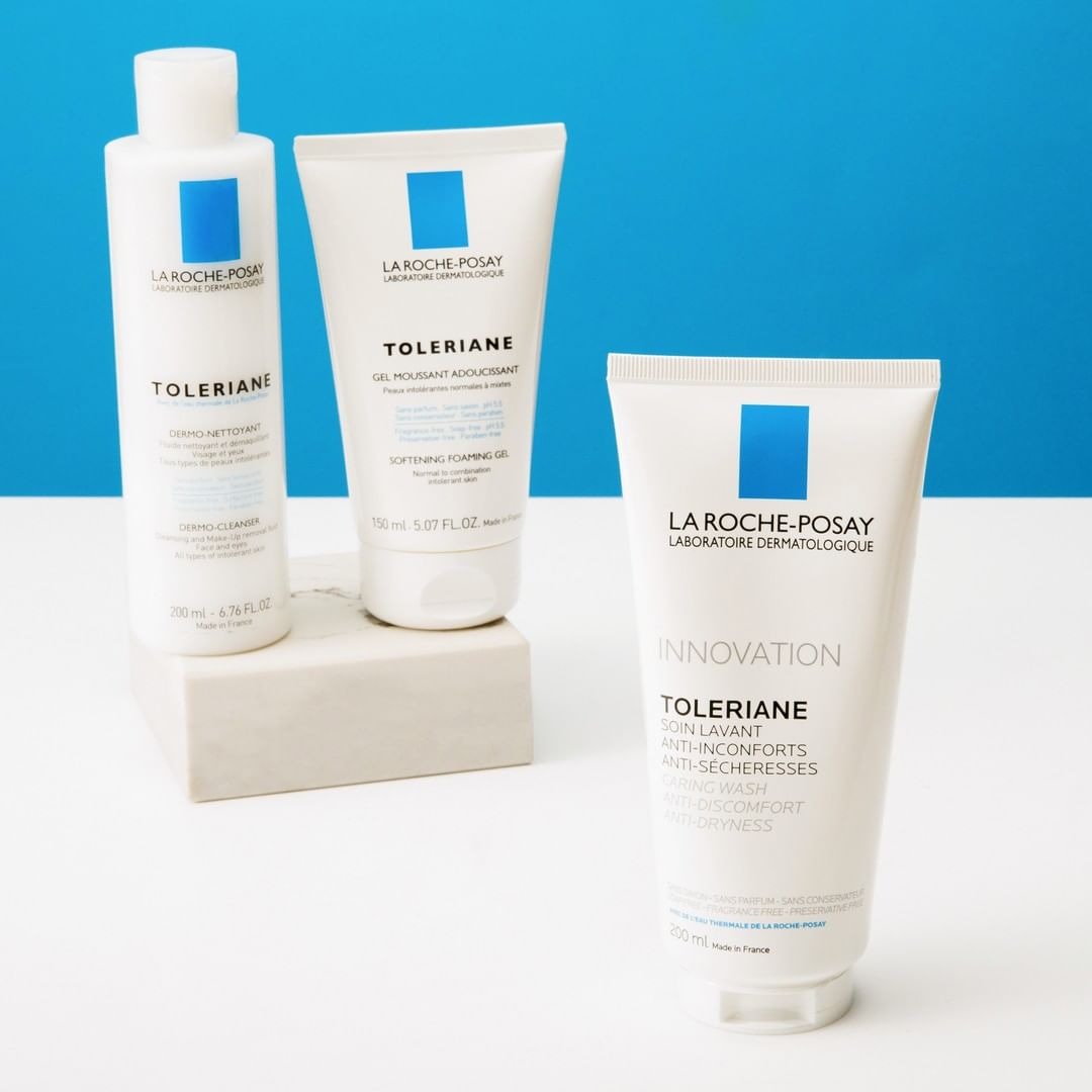 La Roche-Posay Toleriane Softening Foaming Gel Singapore soapless