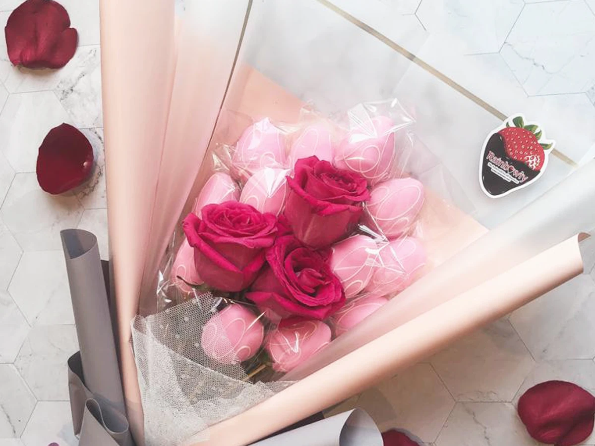 Strawberry bouquet Singapore