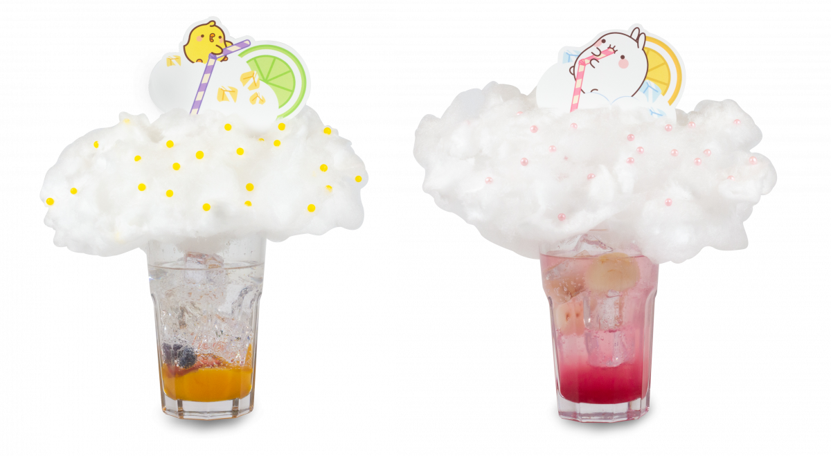 molang mango and lychee soda