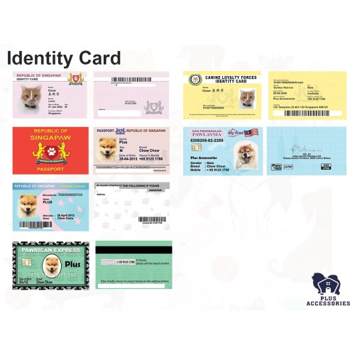 Pet Identity Card IC Singapore