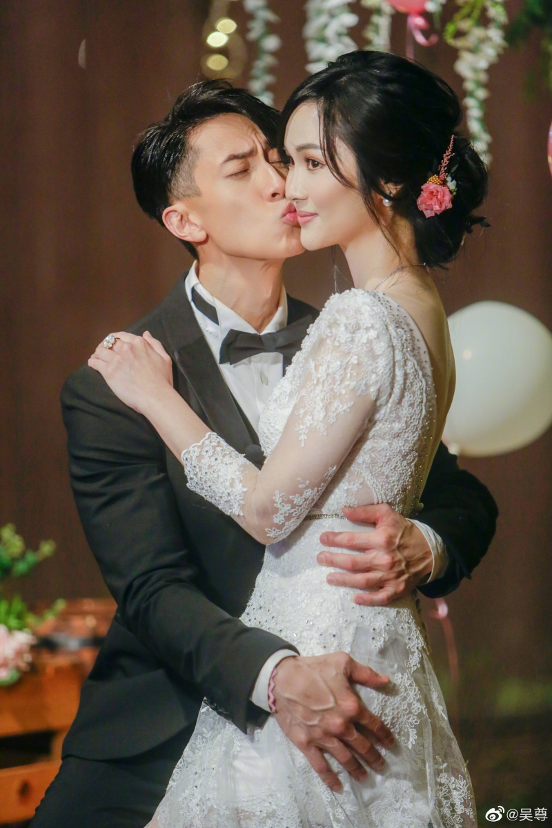 Wu Zun and wife wedding ceremony