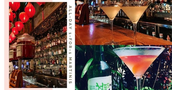 This Bar At Somerset Serving All-Day 1-For-1 Martinis In Yummy Flavours Is Perfect For A Girls' Night Out