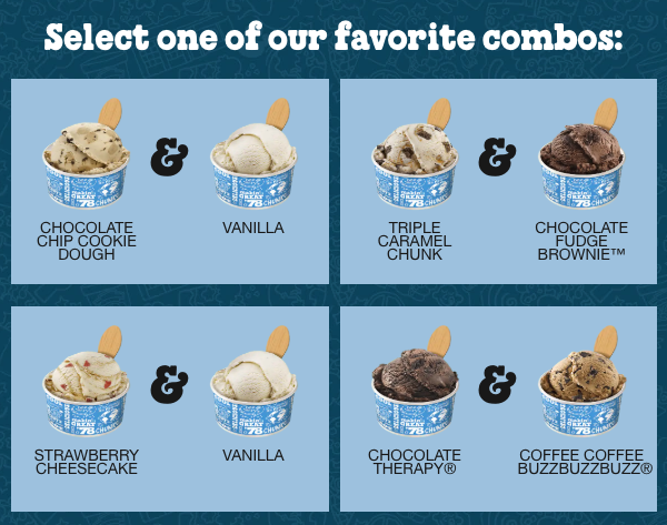 Ben & Jerry's flavour combo