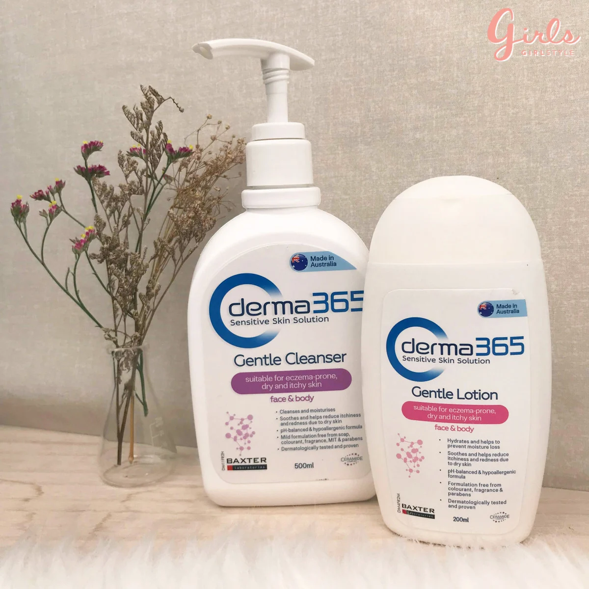 derma365 Eczema Gentle Cleanser Singapore soapless