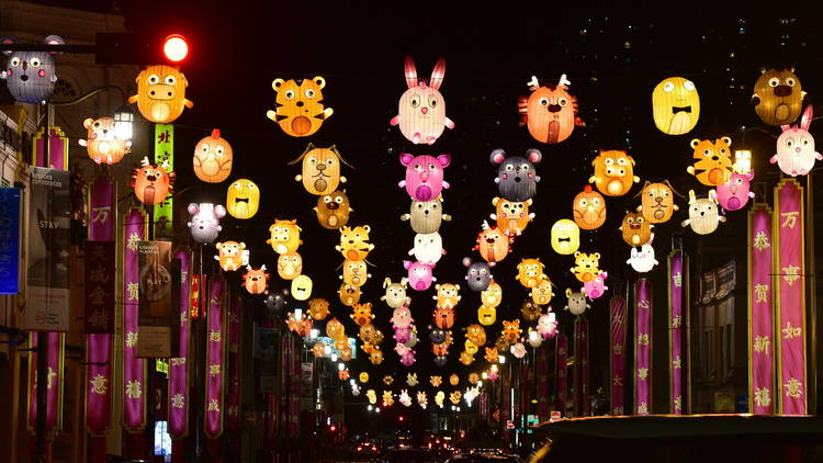 Chinatown Chinese New Year CNY light-up 2021