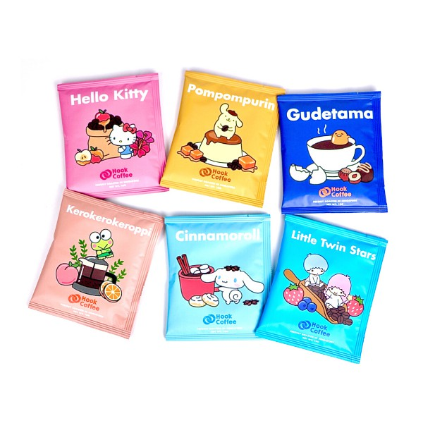 Hook Coffee Sanrio drip bag Singapore