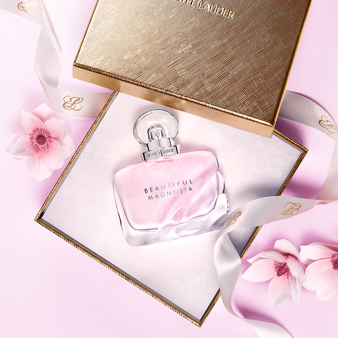 Estée Lauder Beautiful Magnolia in its packaging