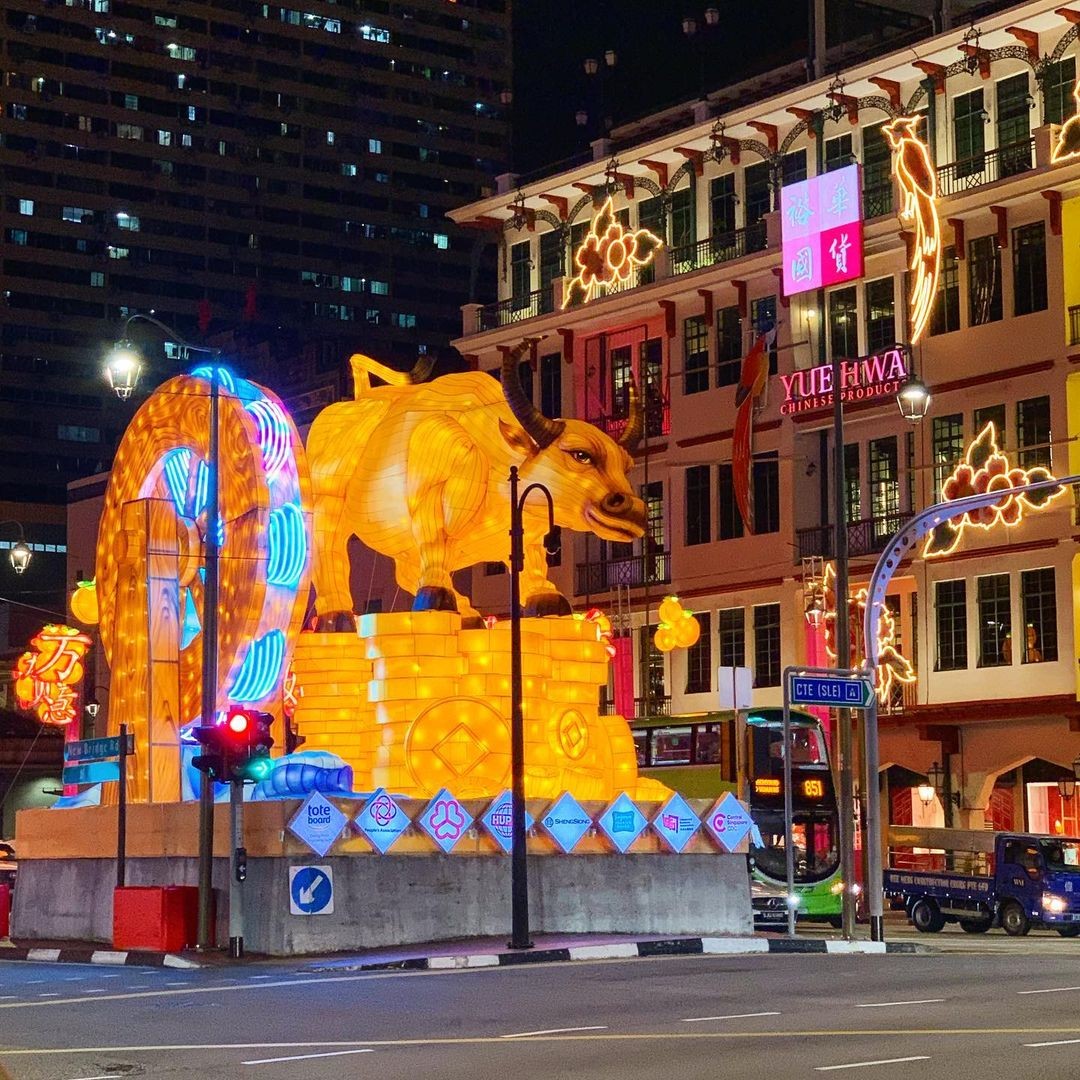 Chinatown Chinese New Year CNY light-up 2021