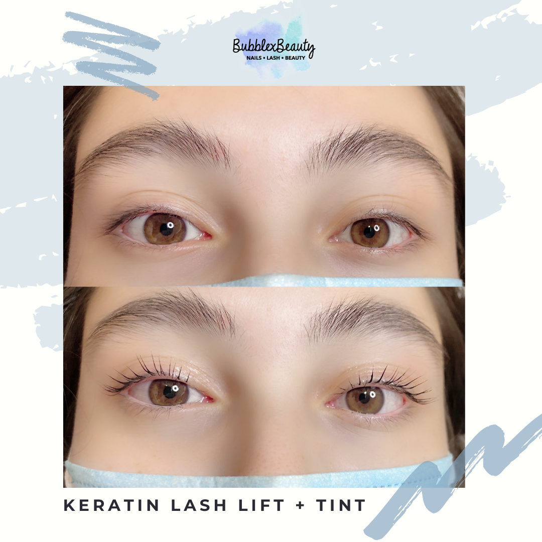 BubblexBeauty keratin lash lift + tint