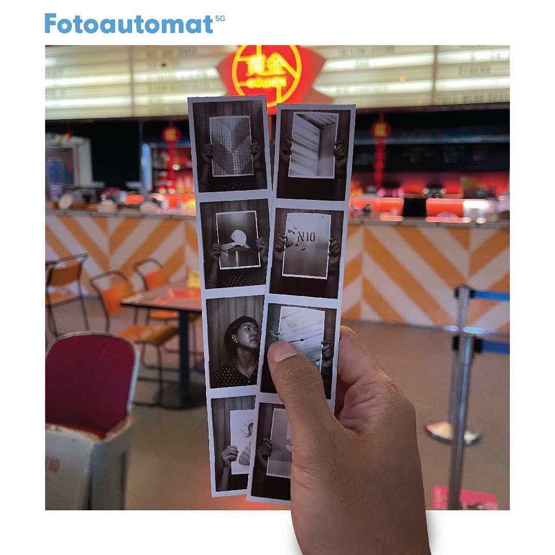 Fotoautomat Singapore photo booth in The Projector