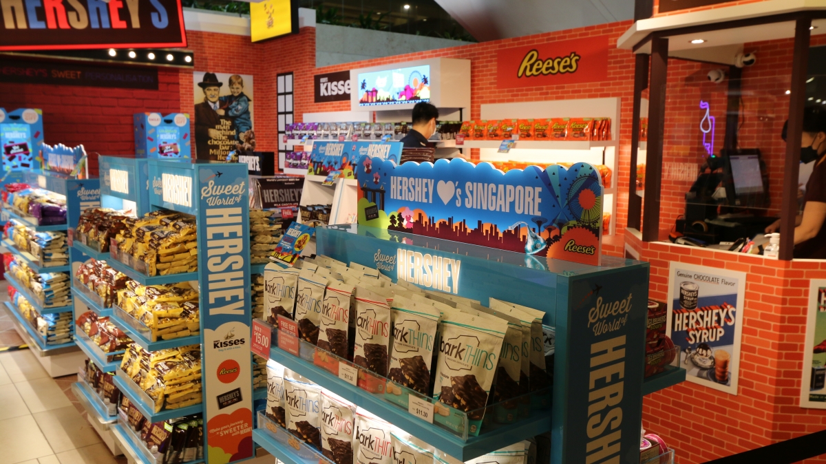 Hershey's Changi Airport retail store
