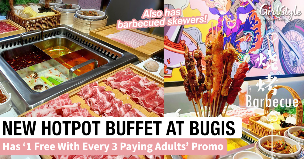 Hippot Hotpot Buffet At Bugis Has '1 Free With Every 3 Paying Adults