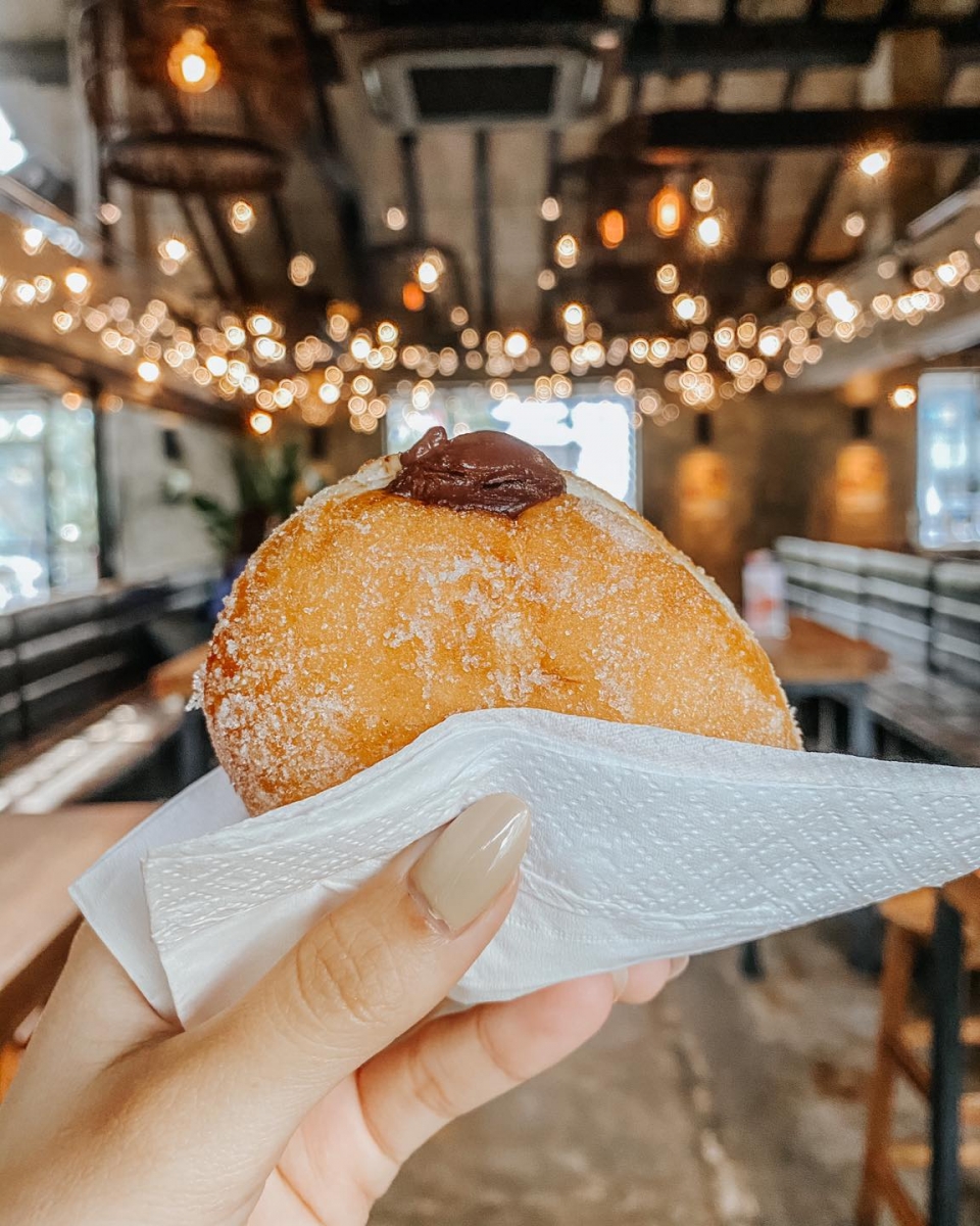 Nassim Hill brioche chocolate donuts