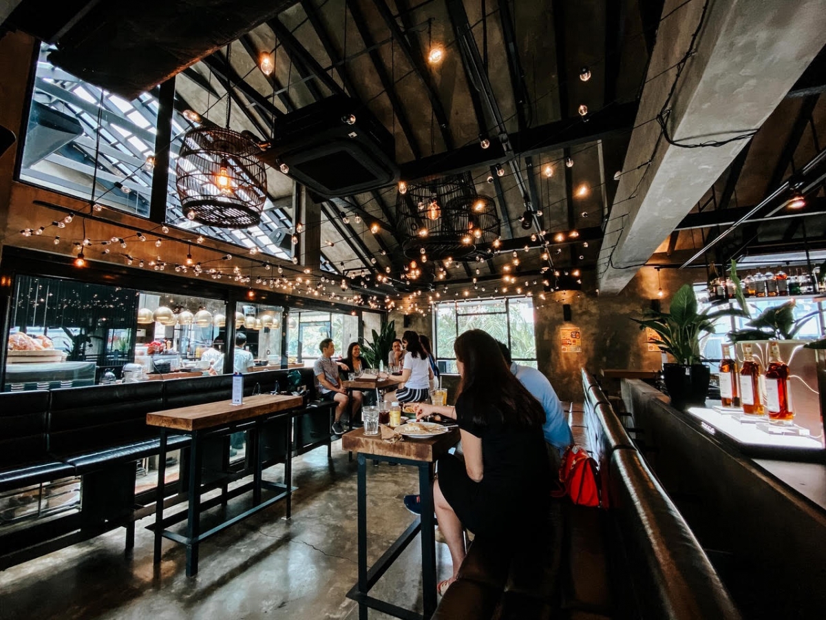Nassim Hill Bakery Bistro Bar fairy lights