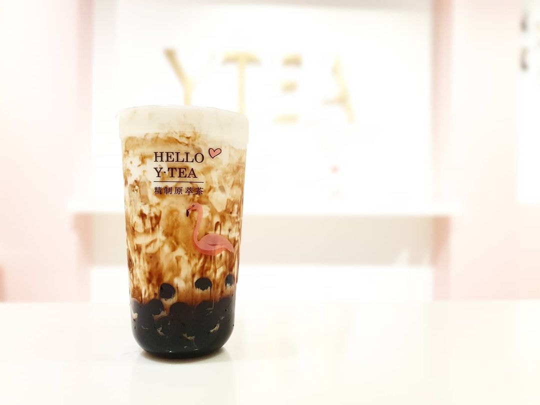 Caramel with Brown Sugar Pearl bubble tea