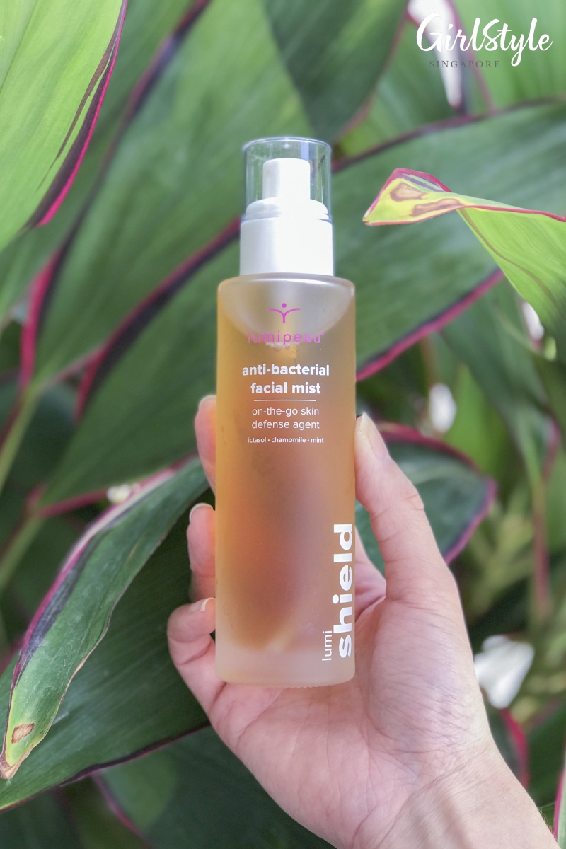 lumipeau anti-bacterial facial mist
