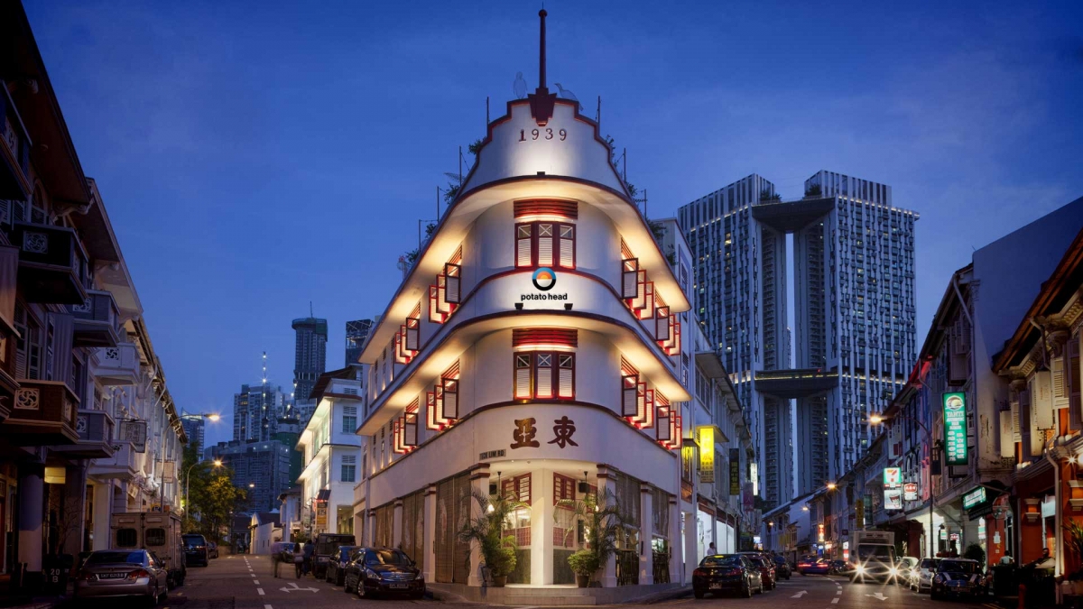 Potato Head building in Singapore
