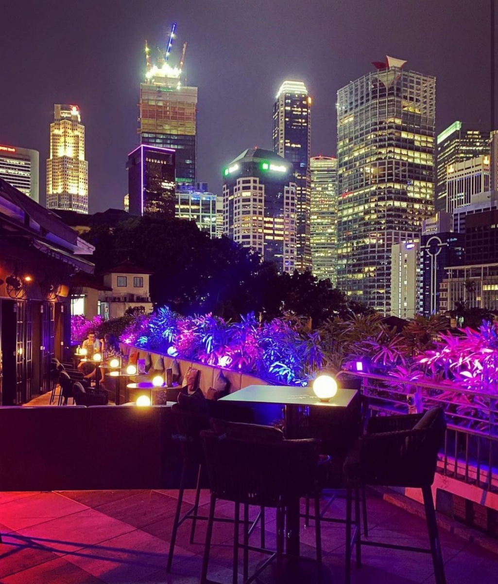 The Other Roof in the night