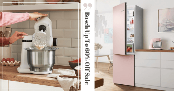 Bosch Singapore Is Having An Up To 60% Sale On Home Appliances Plus Free Gifts