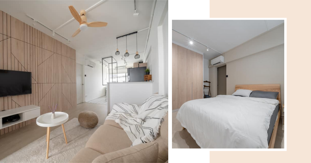 By Key Concept: Minimalist Scandinavian 3-Room Resale HDB With Spacious