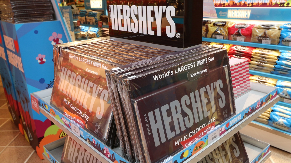 World's largest chocolate Hershey's