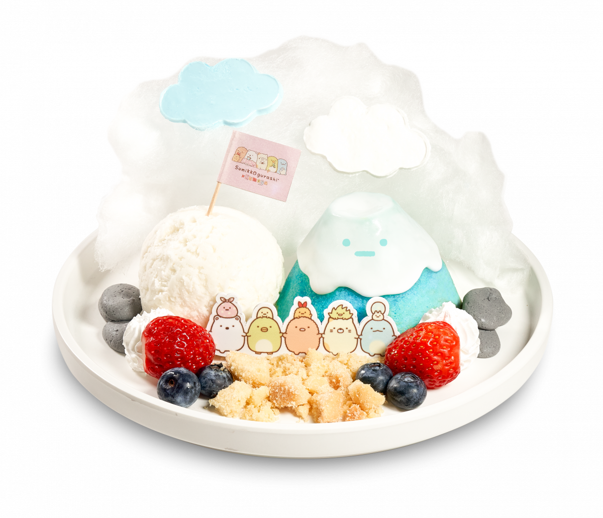 Kumoya x Sumikkogurashi cake