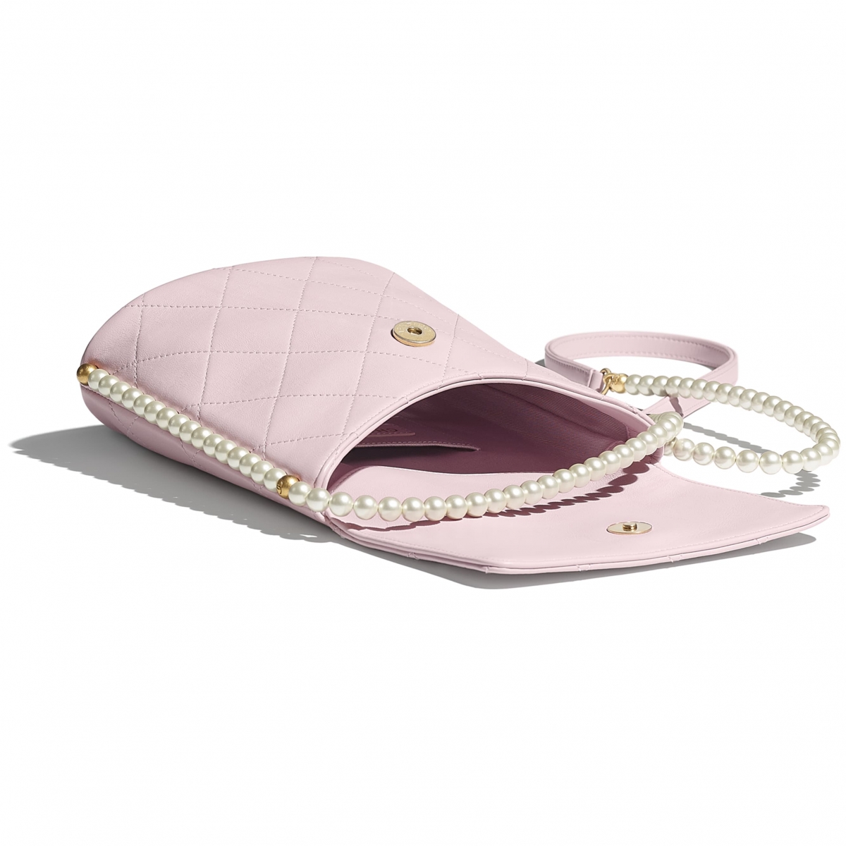 Chanel Small Hobo Bag opened up