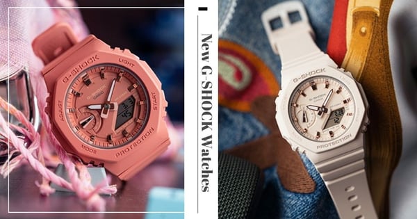 New G-SHOCK Watches In Pretty Pastel Hues Available Online In Singapore From 26 March