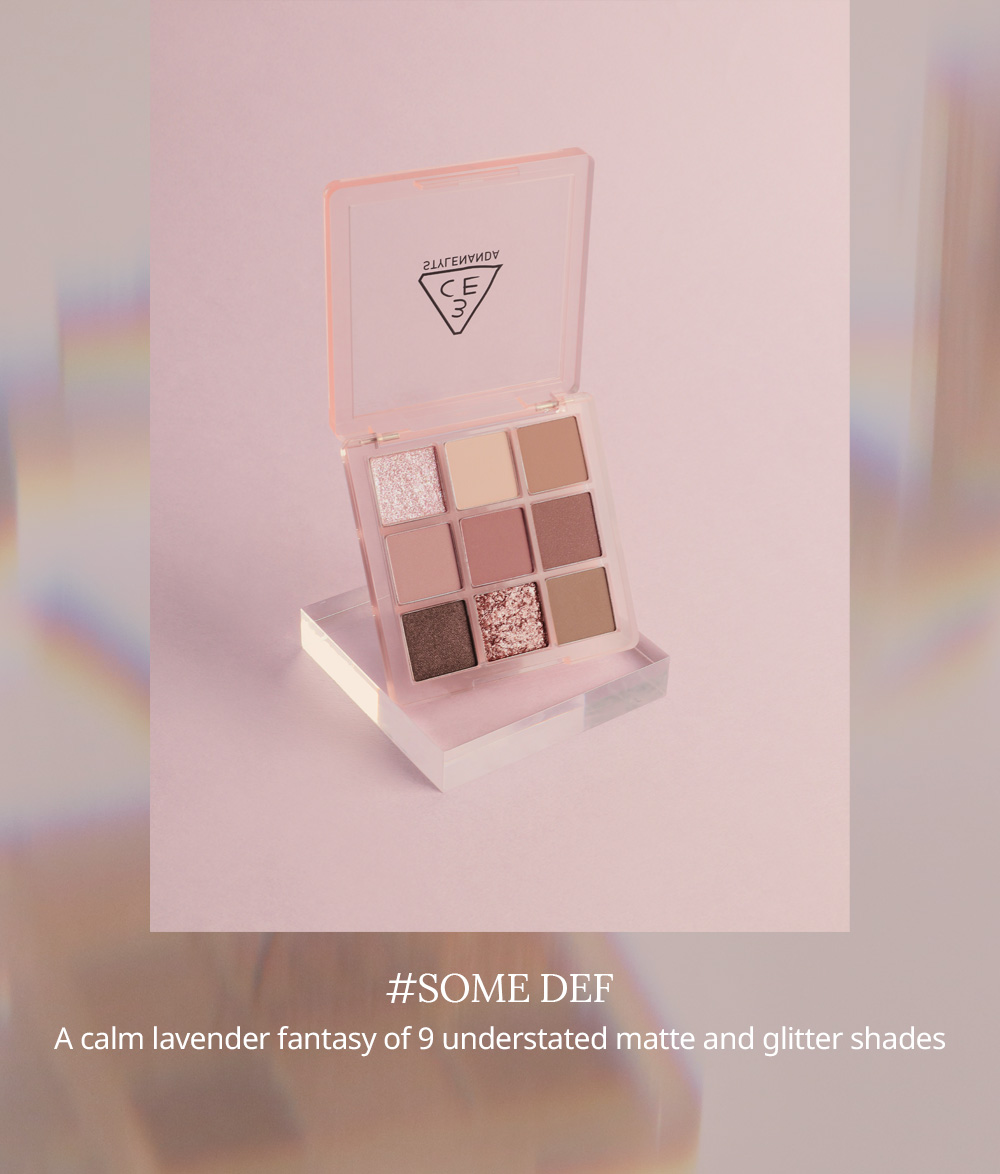 3CE eyeshadow palette Some Def product shot