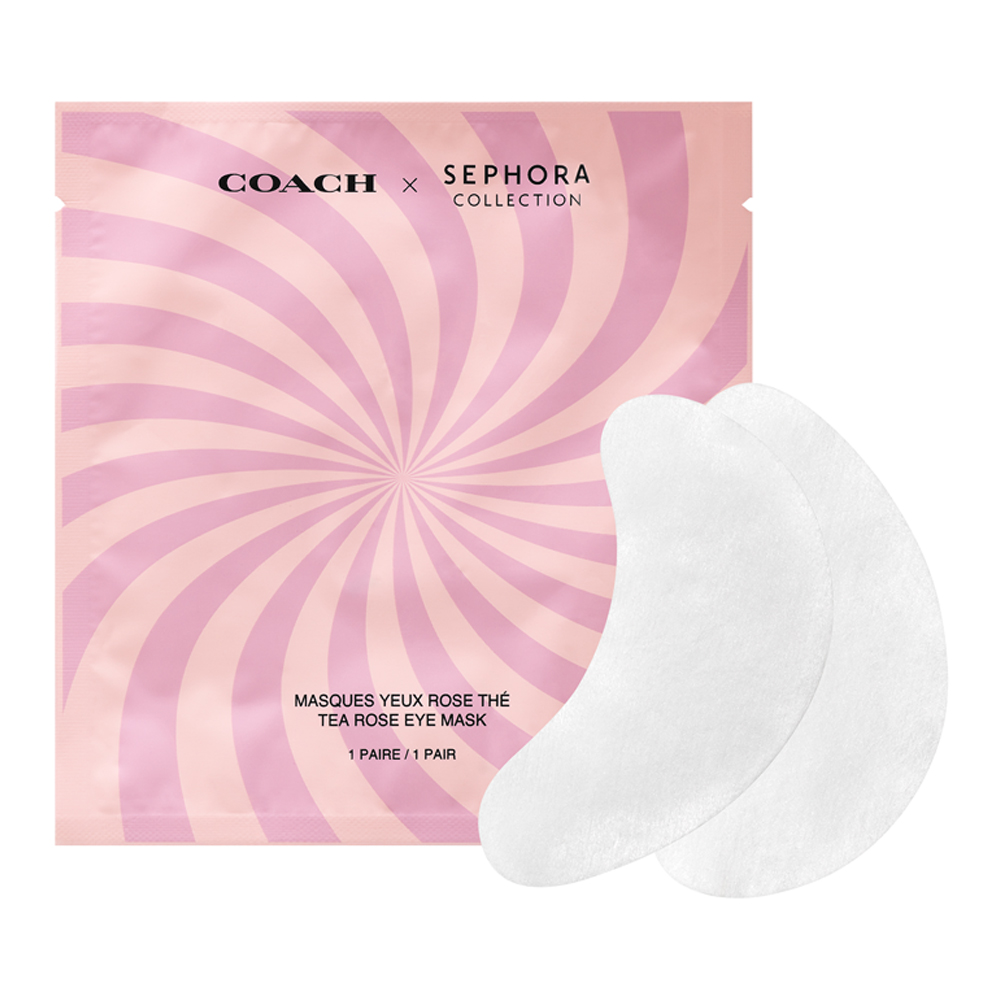 Coach x Sephora Tea Rose eye mask
