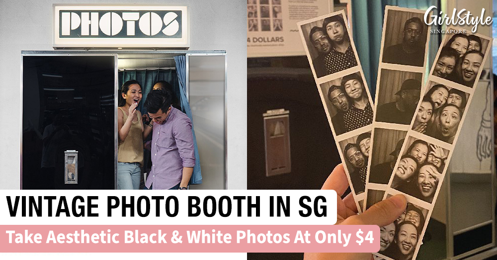 Fotoautomat Singapore Take Photos At This Vintage Photo Booth For Only 4