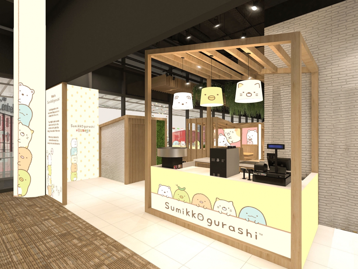 Kumoya x Sumikkogurashi front counter