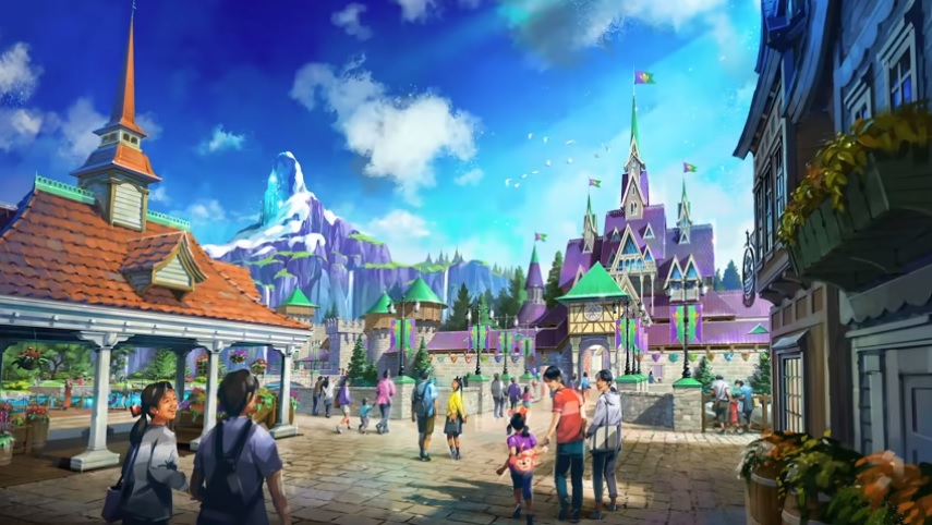 Tokyo DisneySea Fantasy Springs Frozen