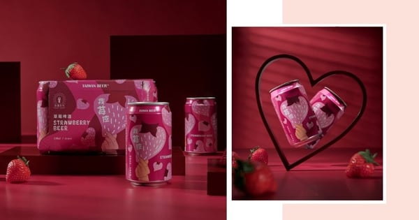 New Strawberry Taiwan Beer Available In Singapore At Only $18.80 For 6 Cans