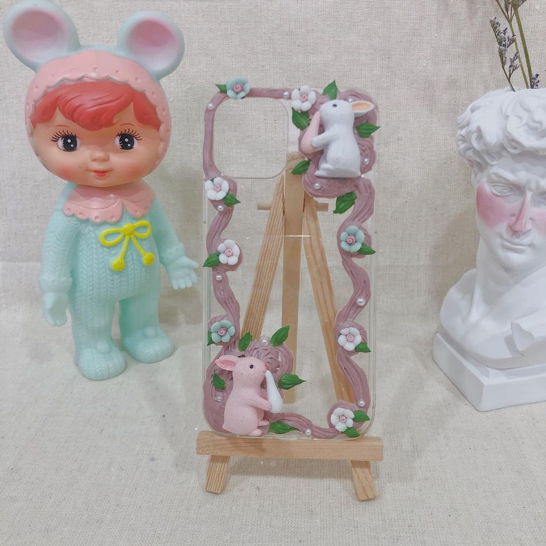 CraftBeast Handmade rabbit phone case