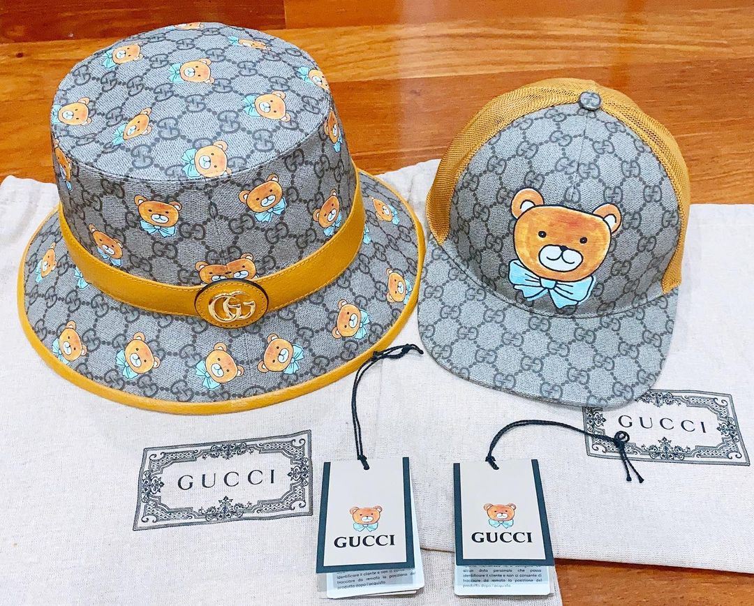Gucci Kai teddy bear Singapore hat