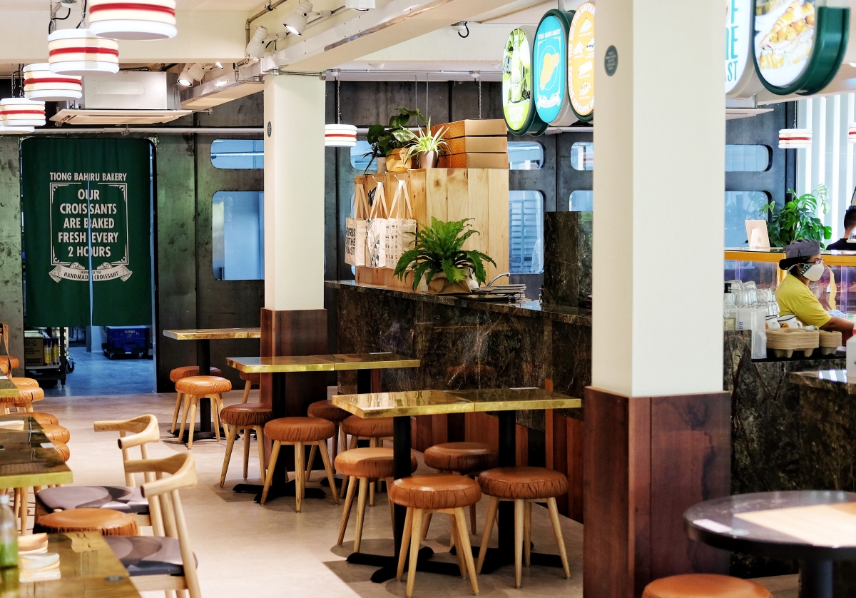 Tiong Bahru Bakery Foothills indoor seats