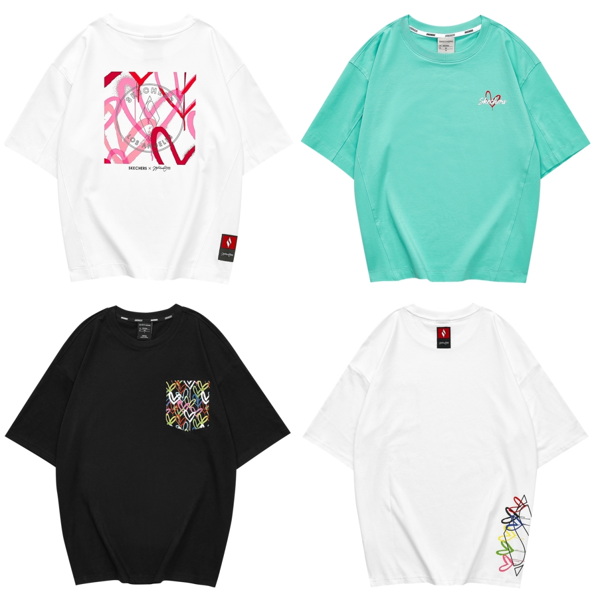 Skechers JGoldcrown Singapore t-shirts tees