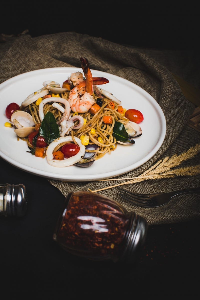 ice edge cafe seafood pasta