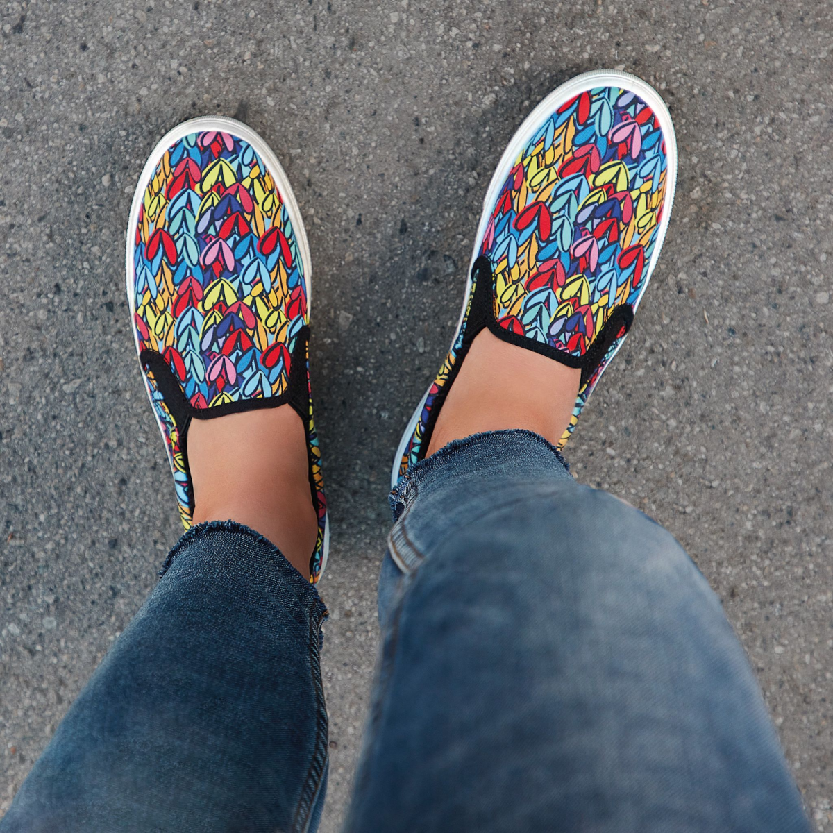 Skechers JGoldcrown Singapore Poppy lavender scented shoes