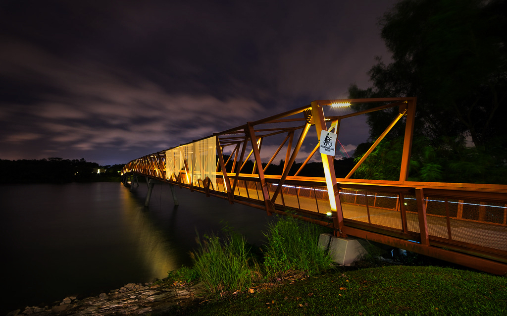 YELLOW by James Tan and Petrina Dawn Tan in the night