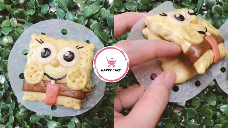Spongbob squarepants mantou